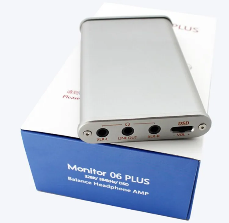 Monitor 06PLUS NEW version headphone amplifier USB sound card support 32bit/384kHz or DSD 256 Monitor 06PLUS NEW version headphone amplifier USB sound card support 32bit/384kHz or DSD 256