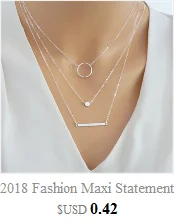 Модное длинное многослойное ожерелье, многослойные металлические стержневые круги, геометрический дизайн, круглые чокеры, ожерелье, Женские Ювелирные изделия