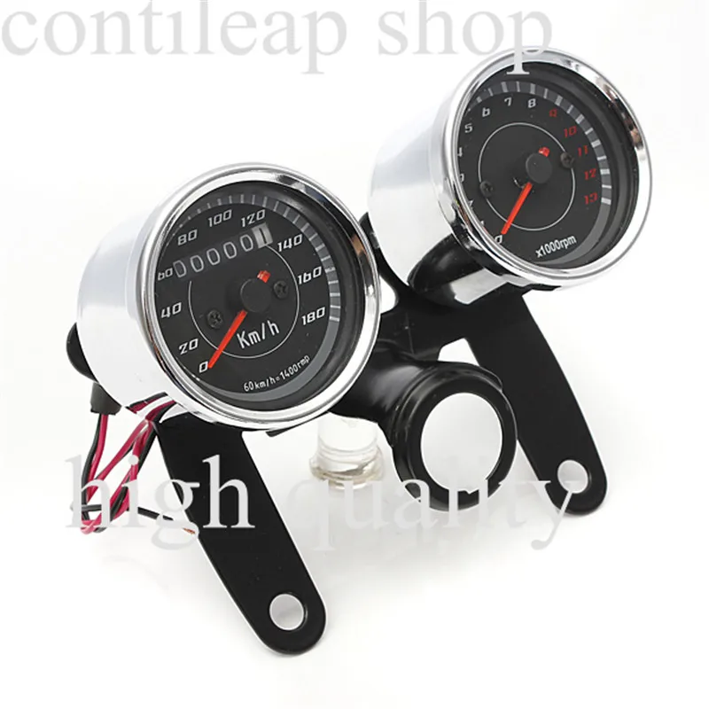 Тахометр и одометр для мотоцикла 2 в 1|speedometer gauge|motorcycle tachometerodometer speedometer |