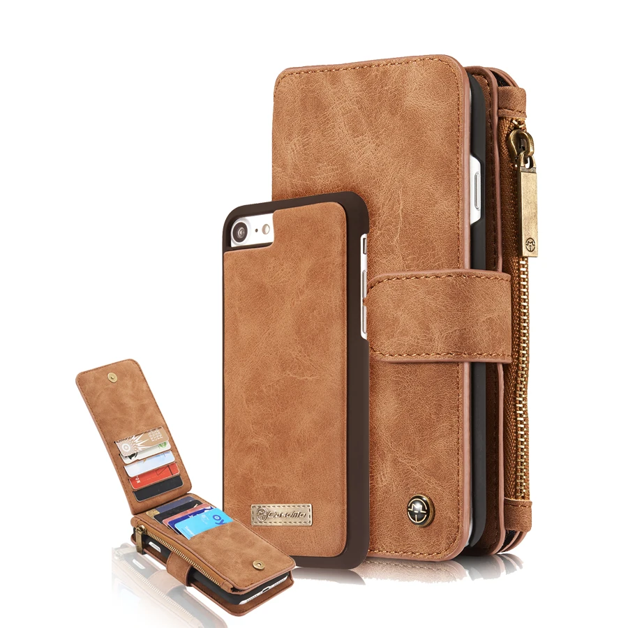 bilder für CaseMe Original Brand luxus Leder Wallet Magnetic Fall für Apple iPhone 7 fall iphone7 Flip Abdeckung Kartenhalter Handytasche bilder für CaseMe Original Brand luxus Leder Wallet Magnetic Fall für Apple iPhone 7 fall iphone7 Flip Abdeckung Kartenhalter Handytasche