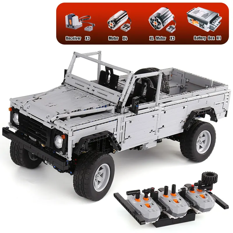 

DHL 23003 legoinglys 3643Pcs Technic serie MOC Remote-Control Wild off-road vehicles Building Blocks Bricks toys for Children