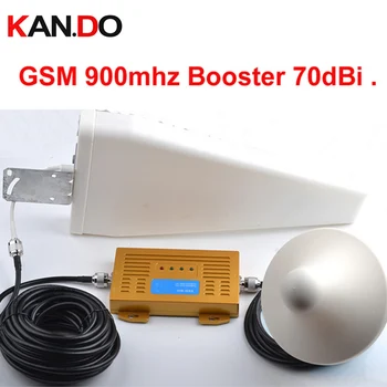 

High gain 70dbi high quality GSM booster kits w/ antenna cable GSM repeater,900mhz booster,mobile phone signal booster repeater