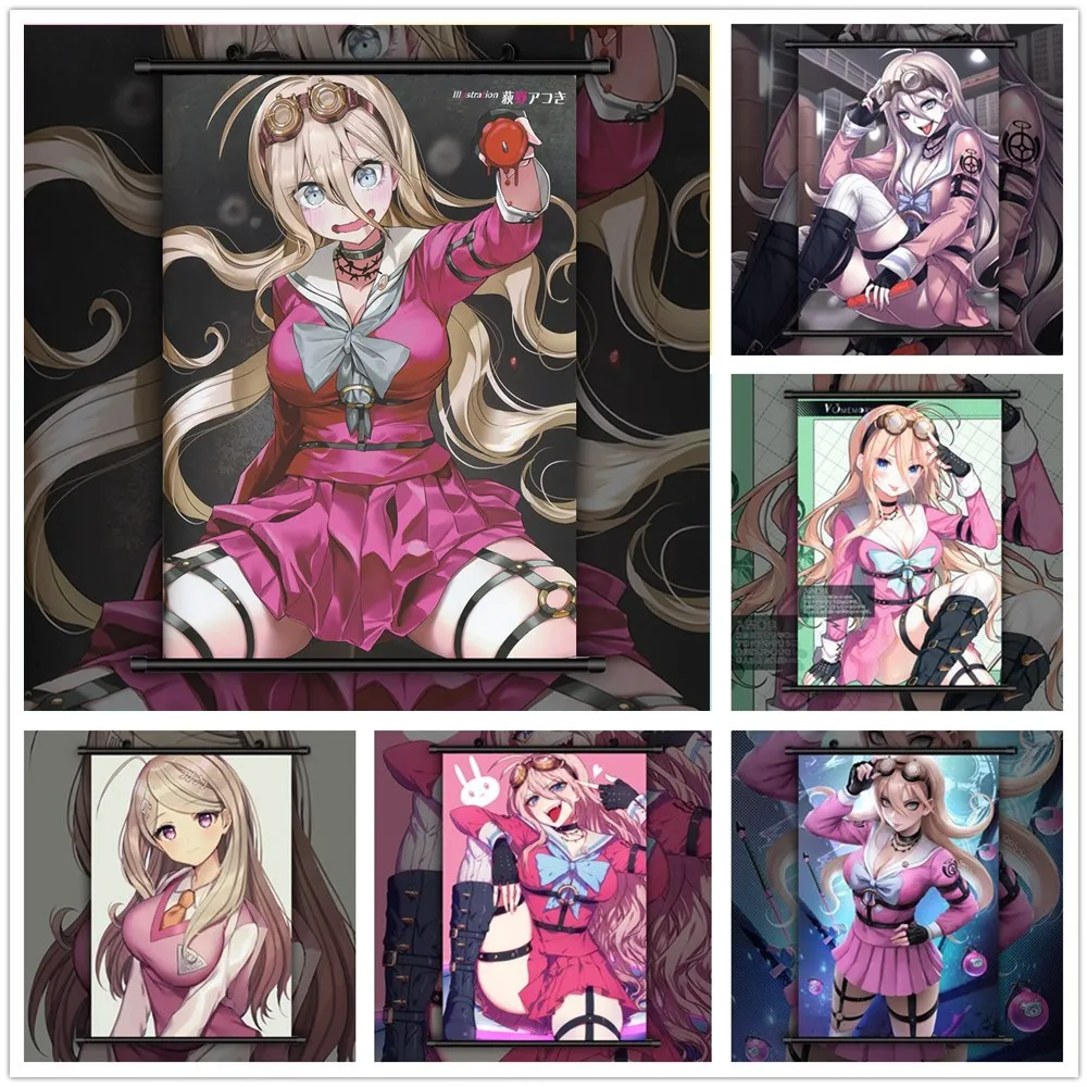 

Danganronpa Miu Iruma Anime manga wall Poster Scroll
