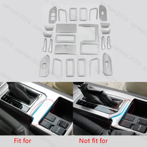 

24x Steel Inner Frame Cover Trim Kit Full Set For TOYOTA LC Prado FJ150 10-2016