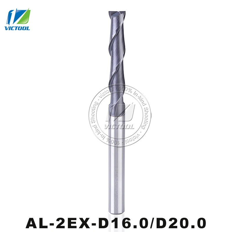 GM-2EX-D16.0/D20.0 Cemented Carbide Milling 2 Flute Flattened End Mills With Straight Shank And Supper Long Cutting Edge Tools