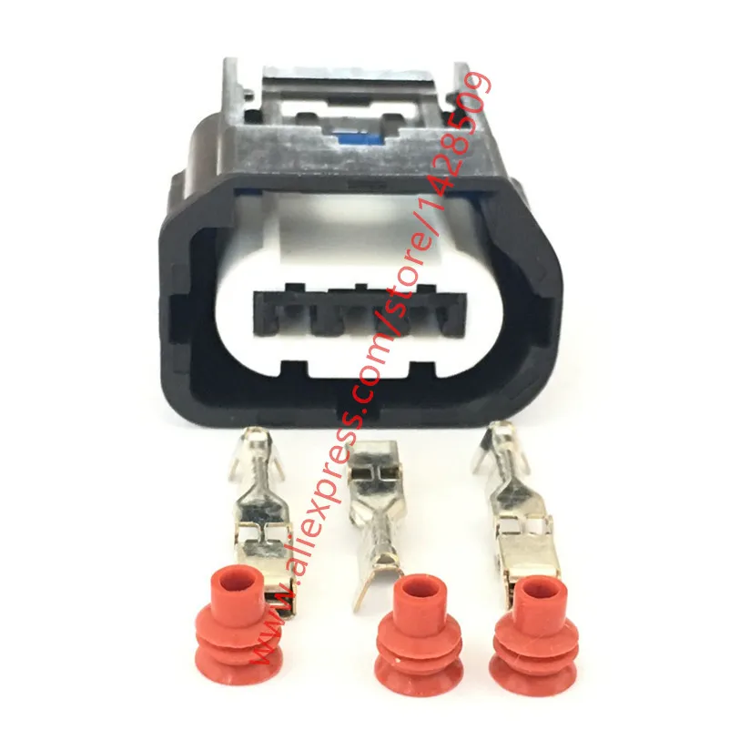 20 Sets 3 Pin Automotive Power Steering Pump Plug Auto EPS Connector