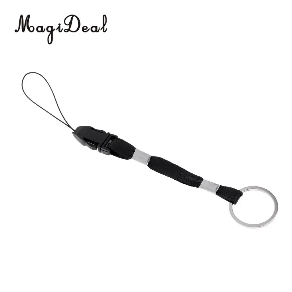 MagiDeal Hand Wrist Strap Cord Paracord Lanyard surefire Flashlight Camera Phone Key chain