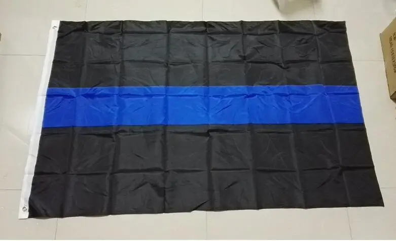 Прямая поставка, epacket xvggdg, флаг, синяя линия, флаги полиции США, 3*5 футов, тонкая синяя линия, флаг США, черная, красная линия - Цвет: Синий