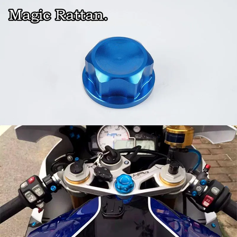 

Motorcycle Steering Head Nut Control Head Nut For Suzuki GSXR1000 2005-2014,M28x1