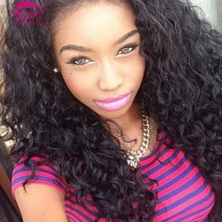 

Queen Hair Products 4 Bundles Deals Peruvian Curly Hair Water Wave Virgin Hair 7a Peruvian Virgin Hair Wet And Wavy Human