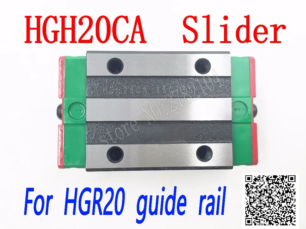 HGH20CA HGW20CC المنزلق كتلة HGH20 كاليفورنيا HGW20 كاليفورنيا مباراة استخدام HGR20 الخطي دليل خطي السكك الحديدية CNC diy أجزاء