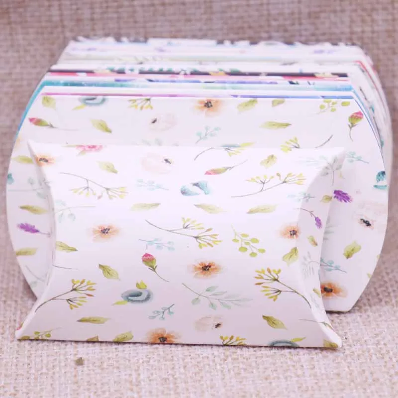 2019 новый стиль DIY Свадебные любимые подарочные коробки в форме подушки свадебные