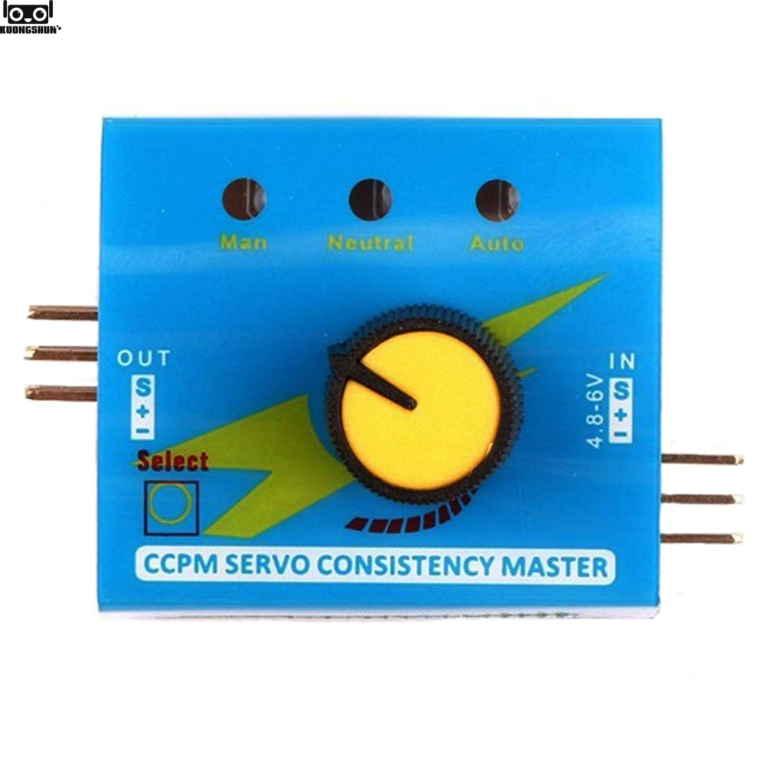 

Servo Tester Gear Test CCPM Consistency Master Checker 3CH 4.8-6V with Indicator Light