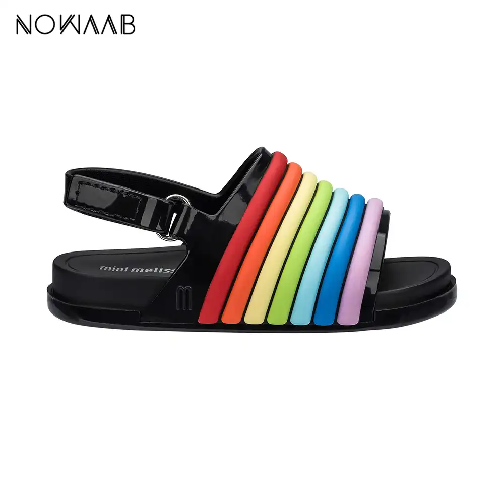 rainbow girl sandals