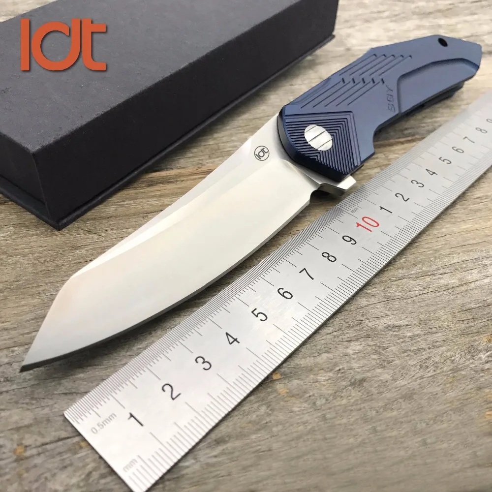LDT KW10 Airborne Folding Knife M390 Blade TC4 Titanium Camping Hunting