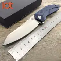 LDT KW10 Airborne Zakmes M390 Blade TC4 Titanium Camping Jacht Survival Messen Outdoor Pocket Utility Mes EDC Gereedschap
