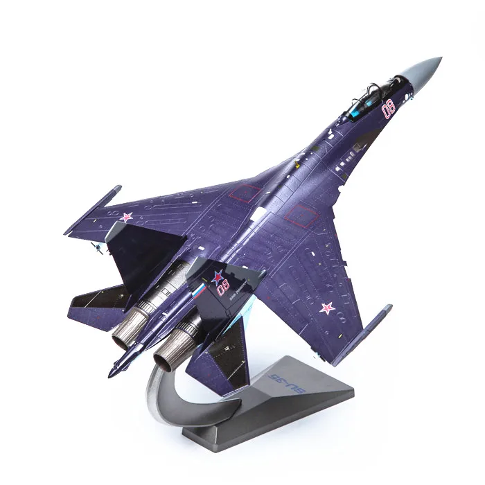 Классический сплав игрушка модель AF1 1: 72 Масштаб SU-35 Figh тер куртка-бомбер Mili элементарных самолета литья под давлением модели для человека подарок, коллекция, украшения