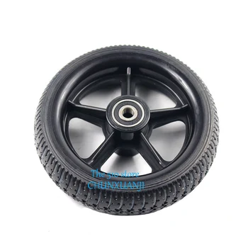 

Size 6.5-inch Explosion proof wear resistance non-inflatable tyre wheels solid wheels for electric scooters, Baby carriage