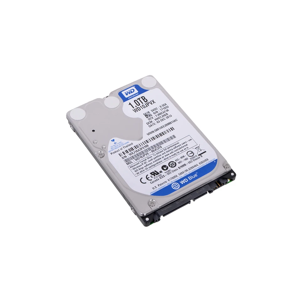 

Жесткий диск SATA2.5" 1TB 5400RPM 6GB/S 8MB WD10JPVX WDC