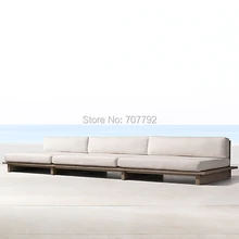 Выветрился из тикового дерева садовая уличная мебель дерево 3 местный диван