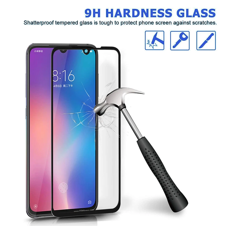 Закаленное стекло VALAM для Xiaomi Mi 9 8 SE lite Pro полное покрытие 9T Pocophone F1 Защитное