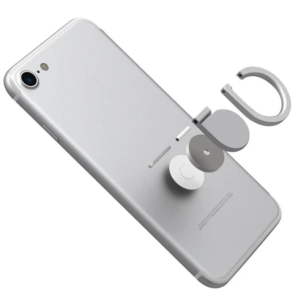 Magic Metal Finger Ring Holder 360 Rotating Stand For Iphone 7 plus 8 Samsung Galaxy s8 plus s7 edge Xiaomi Cell Phone Universal