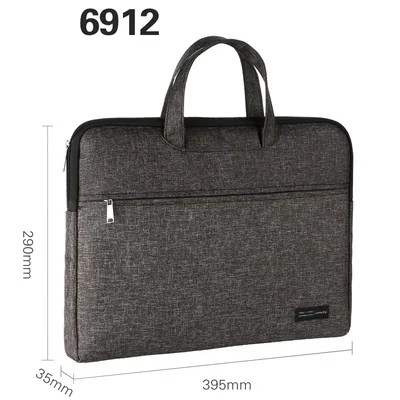 Document bag canvas office men's tote bag business multi-layer Oxford briefcase female simple information package