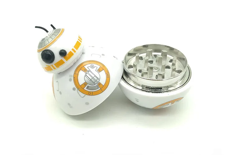 Звездные войны фигурка BB8 робот металлическая шлифовальная машина цинк трава табак измельчитель дым измельчители курительная трубка аксессуары