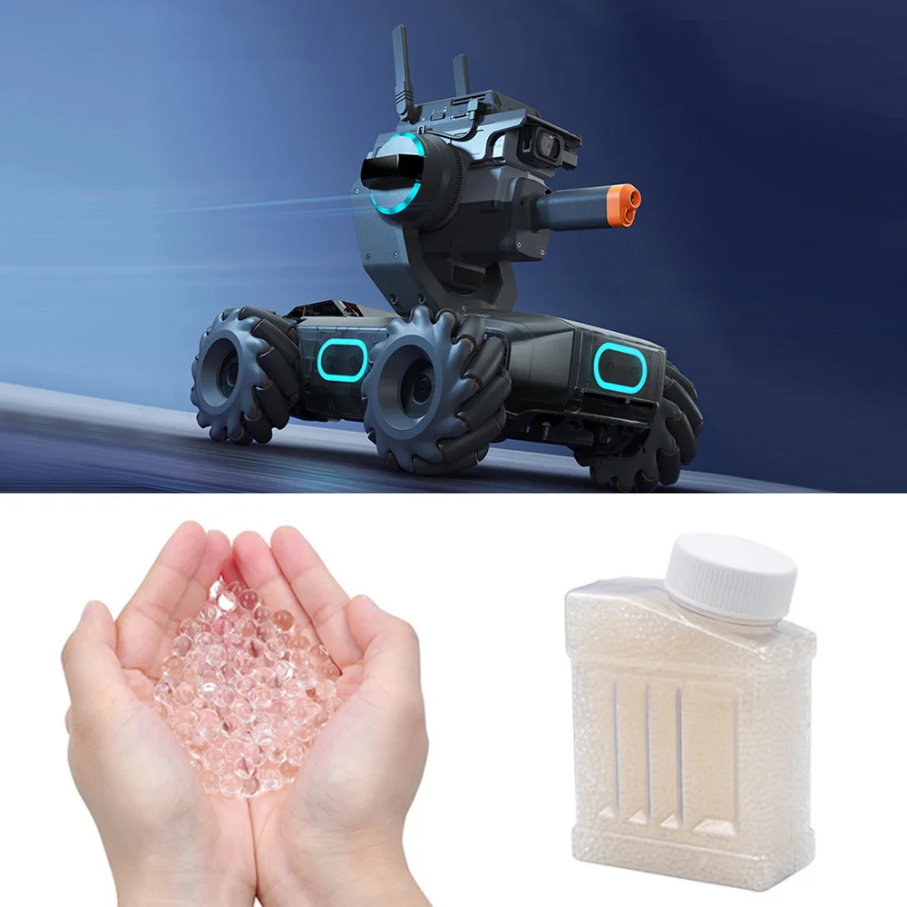 

45000pcs/bottle Water Marbles for DJI Robomaster S1 Intelligent Educational Robot Soft Crystal Shot Bullet Beads Swelling Balls