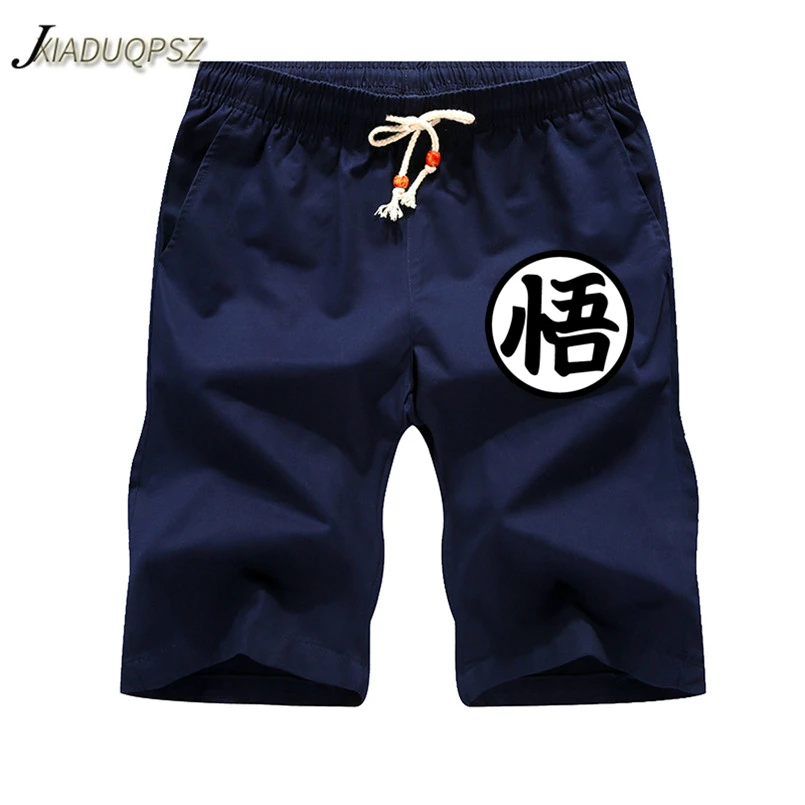 Новинка года; Лидер продаж; новые летние мужские Шорты повседневные шорты модные спортивные штаны с принтом Dragon Ball Goku для фитнеса; короткие шорты для бега
