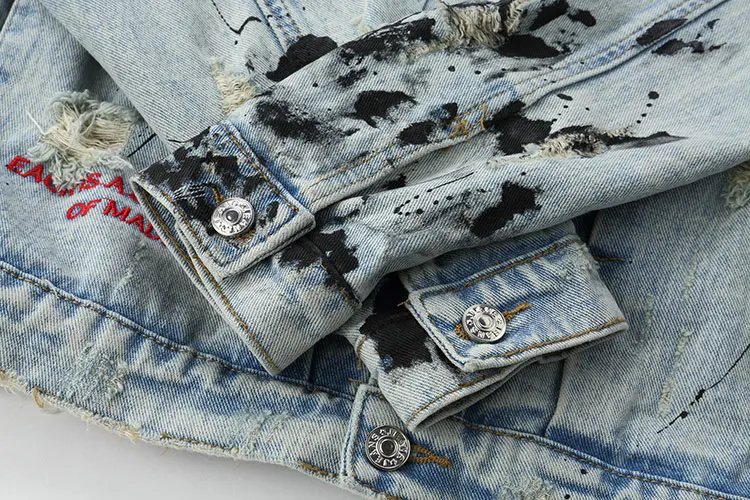 Graffiti Denim Jackets 6