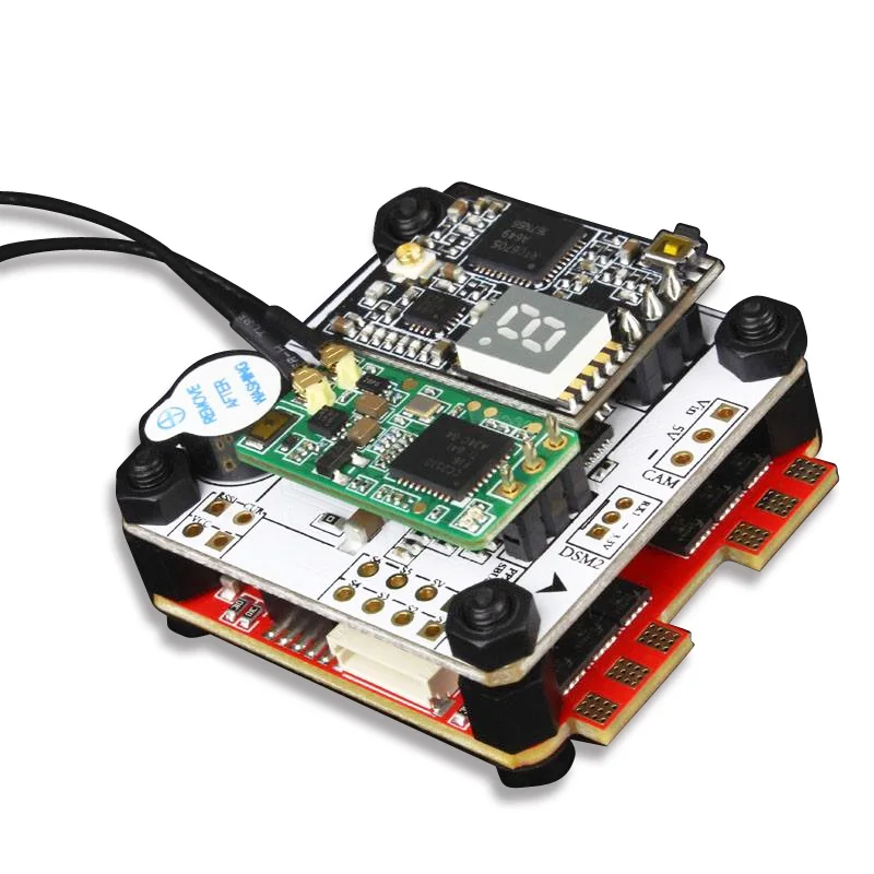 

Emax F4 Magnum All In One FPV Stack Tower System F4 OSD 4 In 1 BLHeli_S 30A ESC VTX FrSky XM+ RX