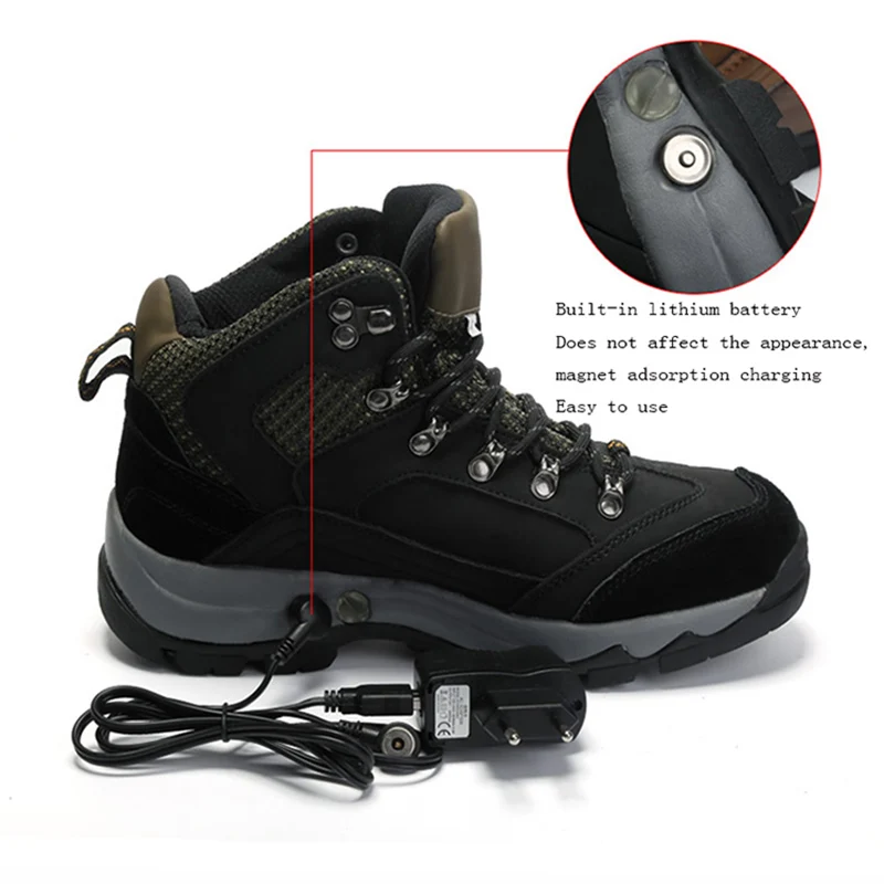 Electric Heating Shoes Can Be Charged Lithium Battery Heating Outdoor