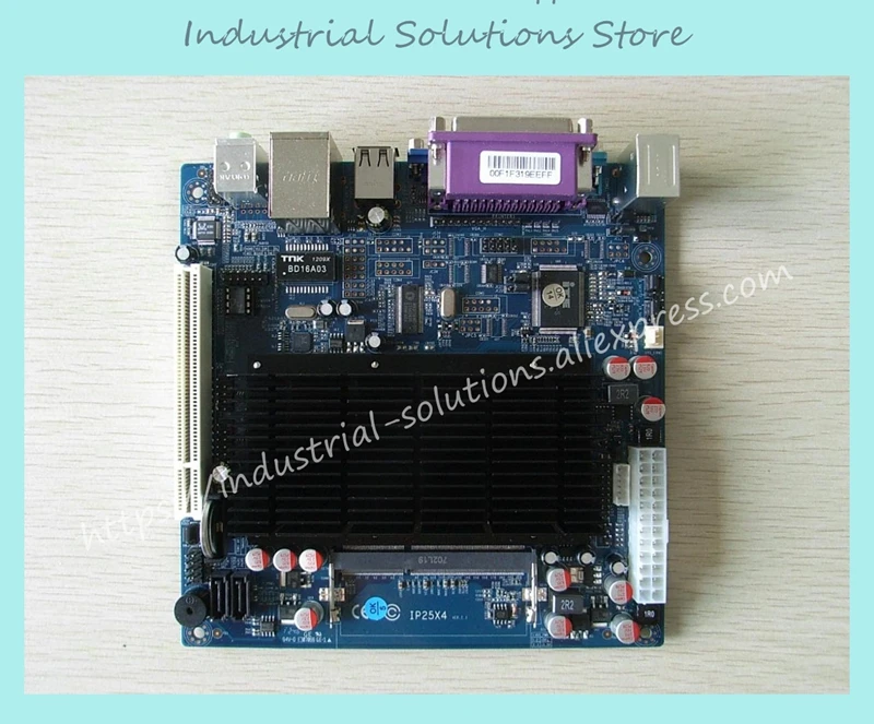 Mini-itx Motherboard D525 Single Network Serial 2 ITX-M52X21D Fan Ip25x4 100% tested perfect quality Mini-itx Motherboard D525 Single Network Serial 2 ITX-M52X21D Fan Ip25x4 100% tested perfect quality