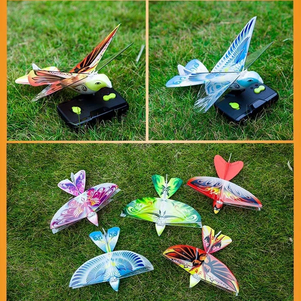 Mini Electronic RC Bird with Light Sound EPP Foam Remote Control Airplane Toys for Children 2.4 GHz Bird Flying Birds Model Toys