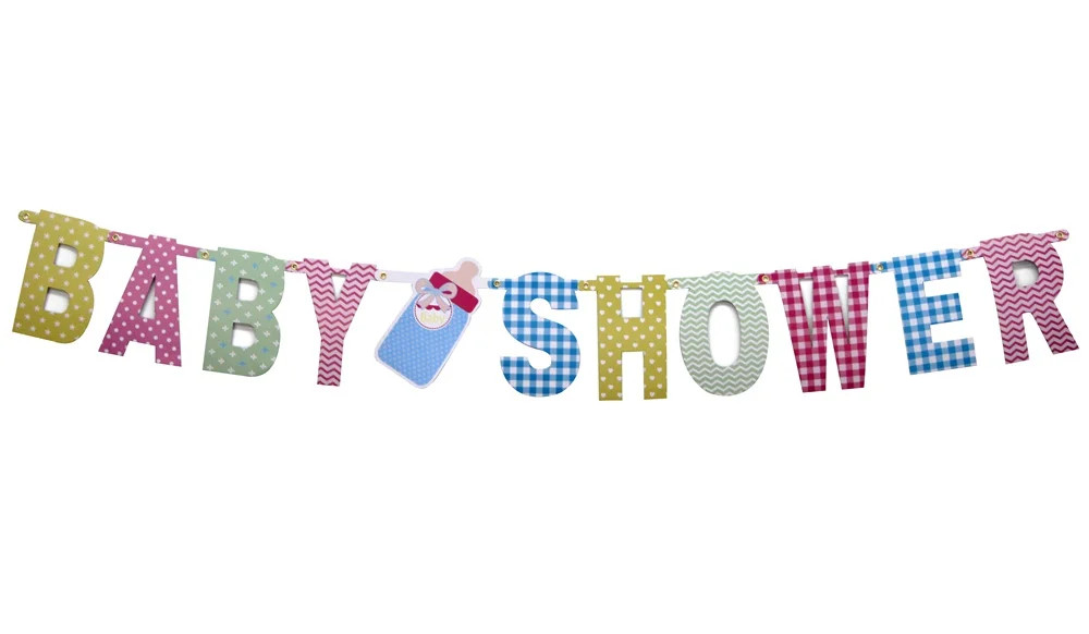pink birthday banner