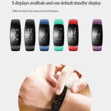 Умный Браслет Bluetooth 4,0 с монитором сердечного ритма сна Поддержка нескольких спортивных режимов оповещения о погоде оповещения о звонках и повесить