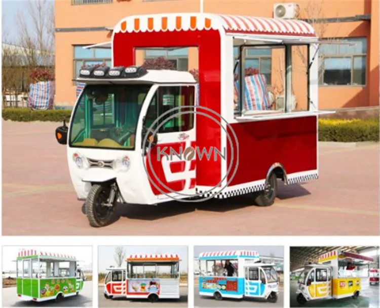 KN-SL1, три колеса, горячая распродажа, 3,5 м, длинная электрическая Мобильная тележка для мороженого, для еды, hotdog, уличный торговый автомат для фаст-фуда по низкой цене
