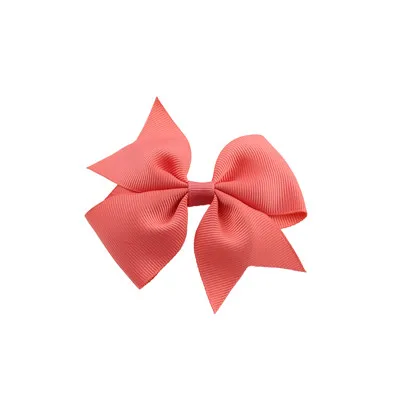 Hair Bow Boutique Solid Grosgrain Ribbon Hairgrips Hair Clips Headwear Barrette Bowknot For Women Girls Accessories (16)