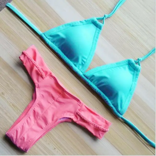 Brazilian style Bikini push up big BREAST CUP swimsuit swimwear female