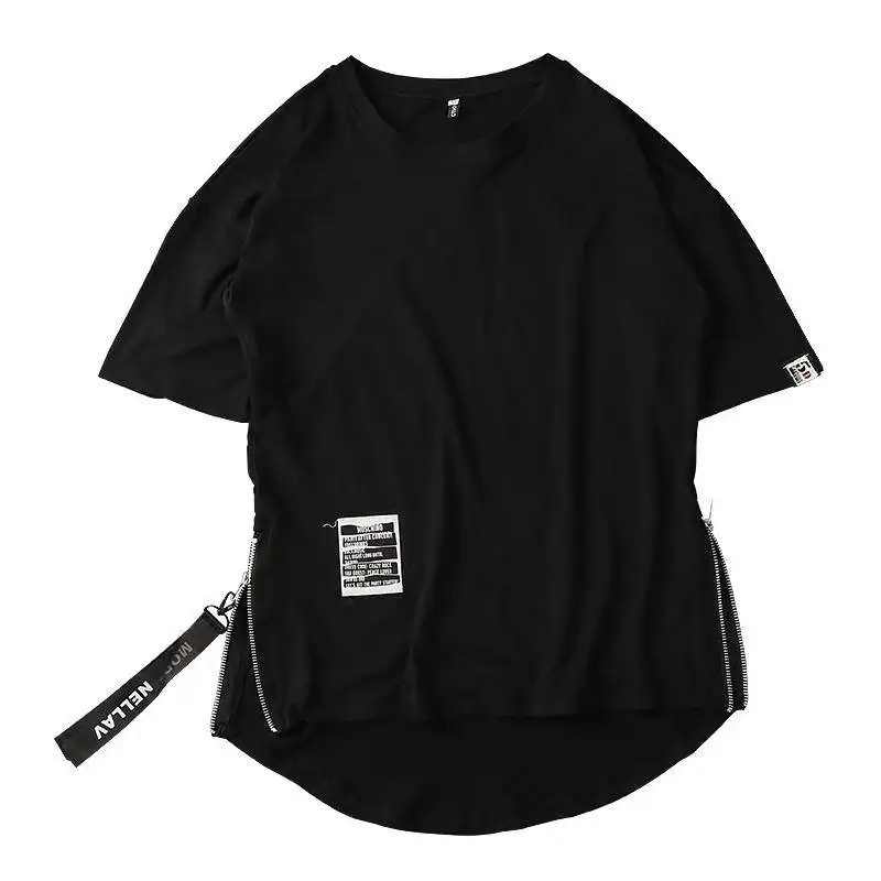 Men Harajuku T Shirt Hip Hop Streetwear T-Shirt Summer Short Sleeve Tshirt Streetwear Hipster 2019 Casual Japan T Shirt Males
