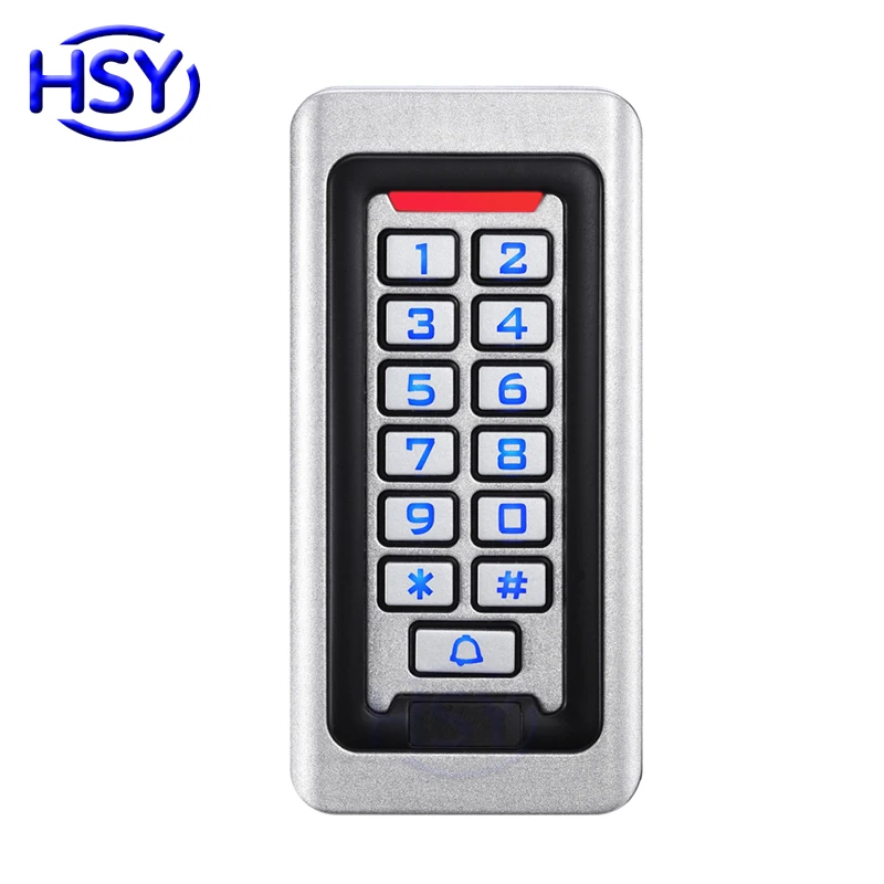 

Silicon Keypad Single Door Access Controller Metal Case RFID 125Khz EM Card Entry Lock Standalone control