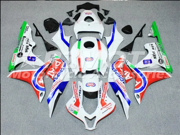 

ACE KITS New ABS Injection Fairings Kit Fit For HONDA CBR600F5 2007 2008 CBR600F5 07 08 White Red F94