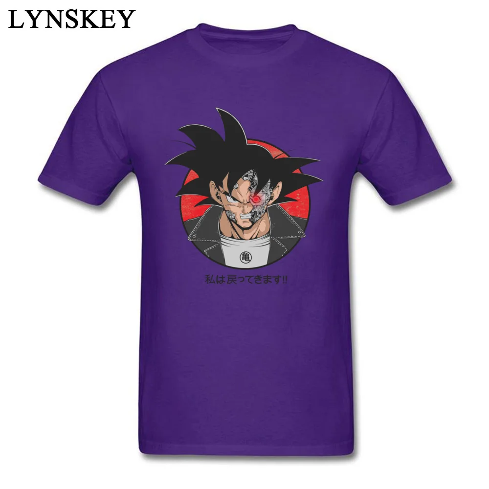 New Design Summer Short Sleeve Tops T Shirt Ultimate Fusion Summer Autumn O Neck 100% Cotton Men T Shirts Summer Tee-Shirts Ultimate Fusion purple