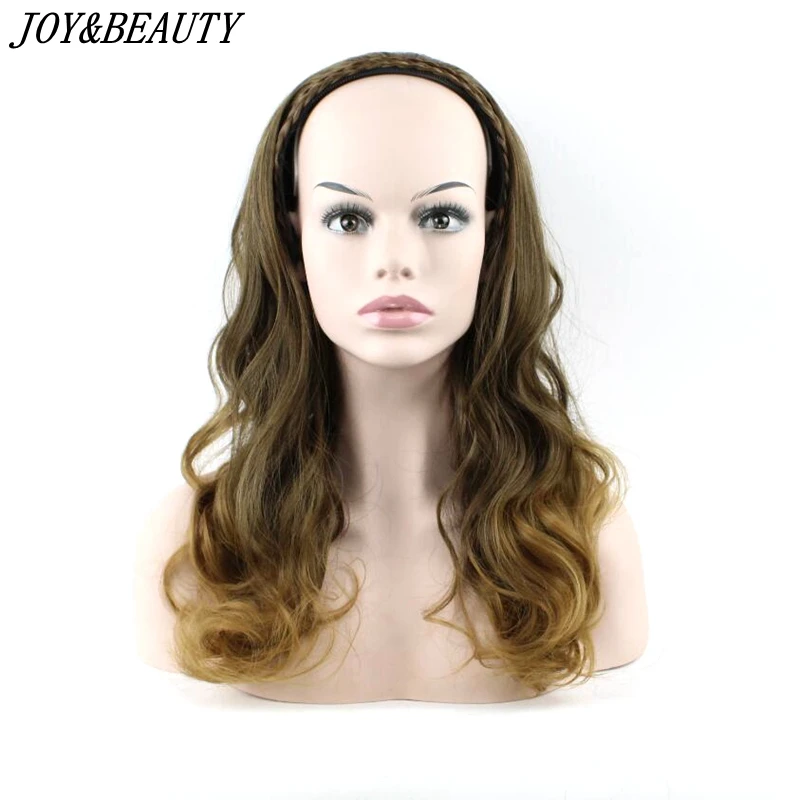 JOY & BEAUTY 24 дюйма 3/4 длинный волнистый парик высокотемпературные волоконные парики