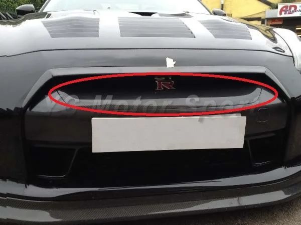 Автомобильные аксессуары из углеродного волокна OEM стиль Передняя решетка для