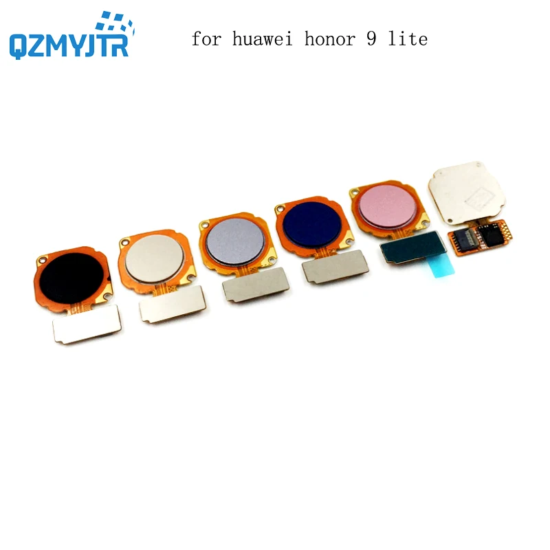Высокое качество для huawei Honor 9 lite сканер отпечатков пальцев разъем Touch ID «Домой» Кнопка меню ключ возврата гибкий кабель - Цвет: home button white