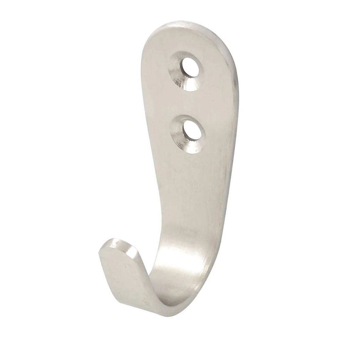 

AUTO -House Wardrobe Jacket Coat Hat Bag Hanging Silver Tone Hanger Wall Hook