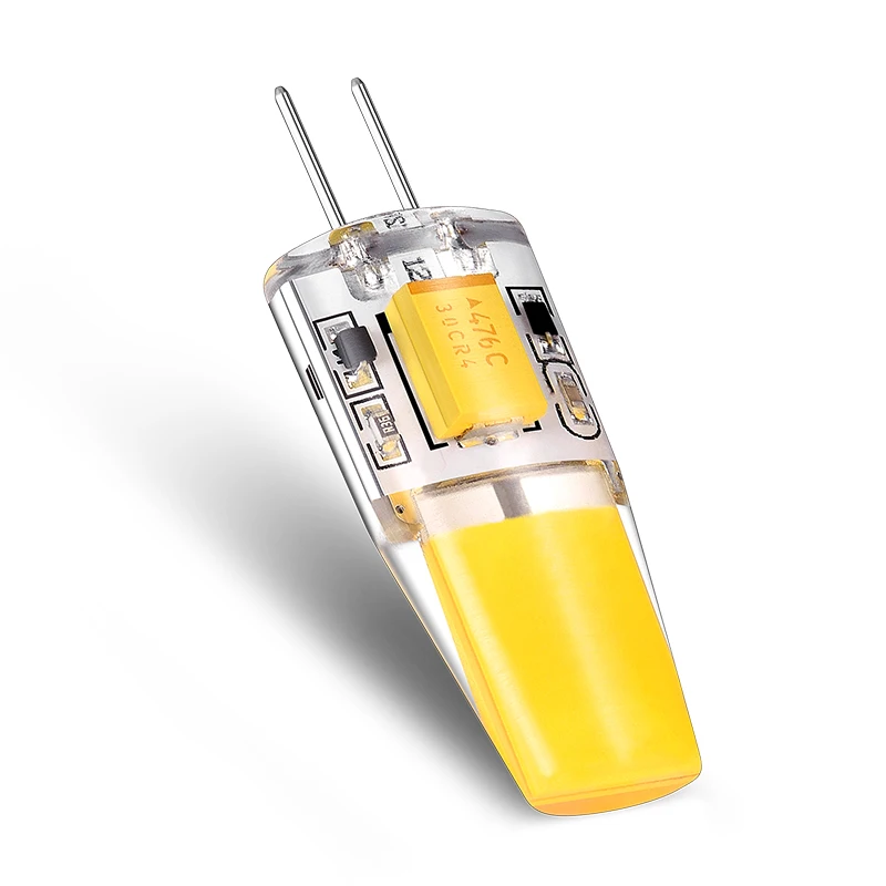 

2PCS G4 LED COB Bulb 12V AC DC 3W LED G4 Lamp 360 Beam Angle No Flicker Warm Natural Cool White 4000K Replace 30W Halogen Lamp
