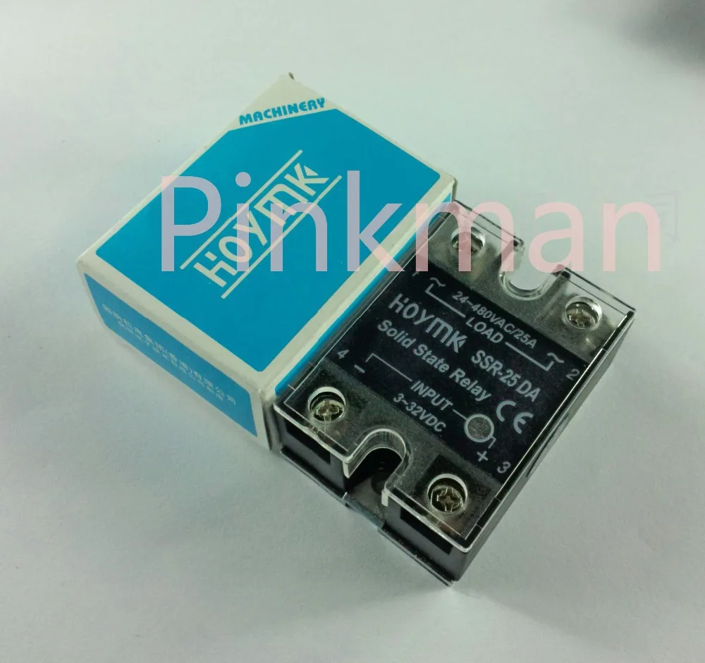 

1 pc Hoymk 25DA 24-380VAC Solid State Relay SSR Single Phase DC-AC